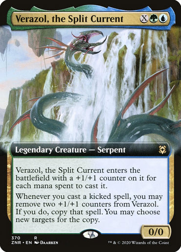 Verazol, the Split Current (Extended Art) [Zendikar Rising] 