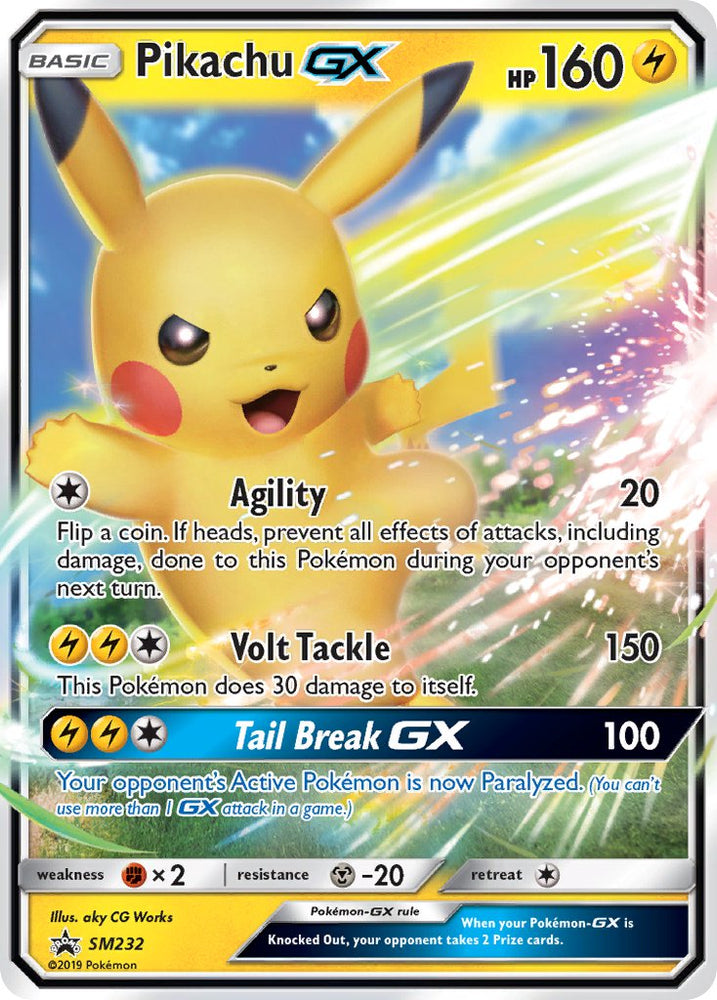 Pikachu GX (SM232) [Sun &amp; Moon: Black Star Promos] 