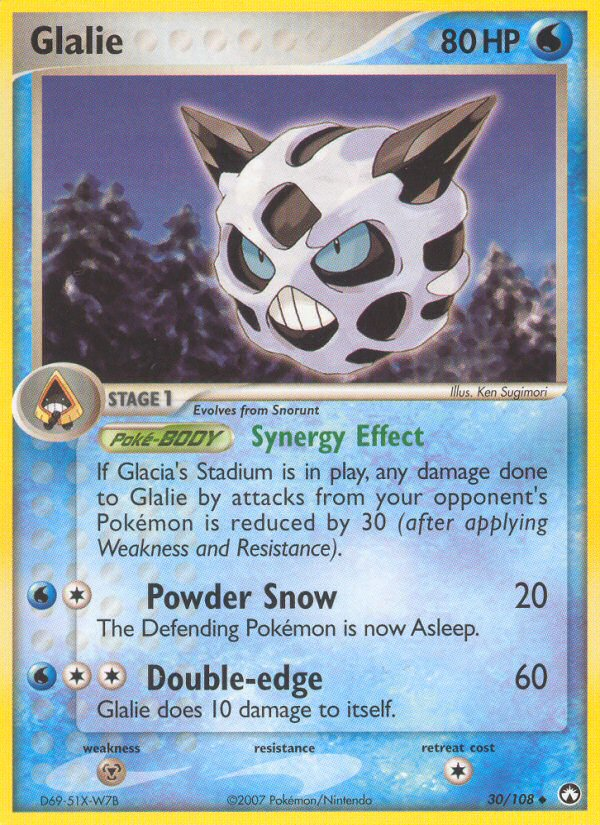 Glalie (30/108) [EX: Power Keepers] 