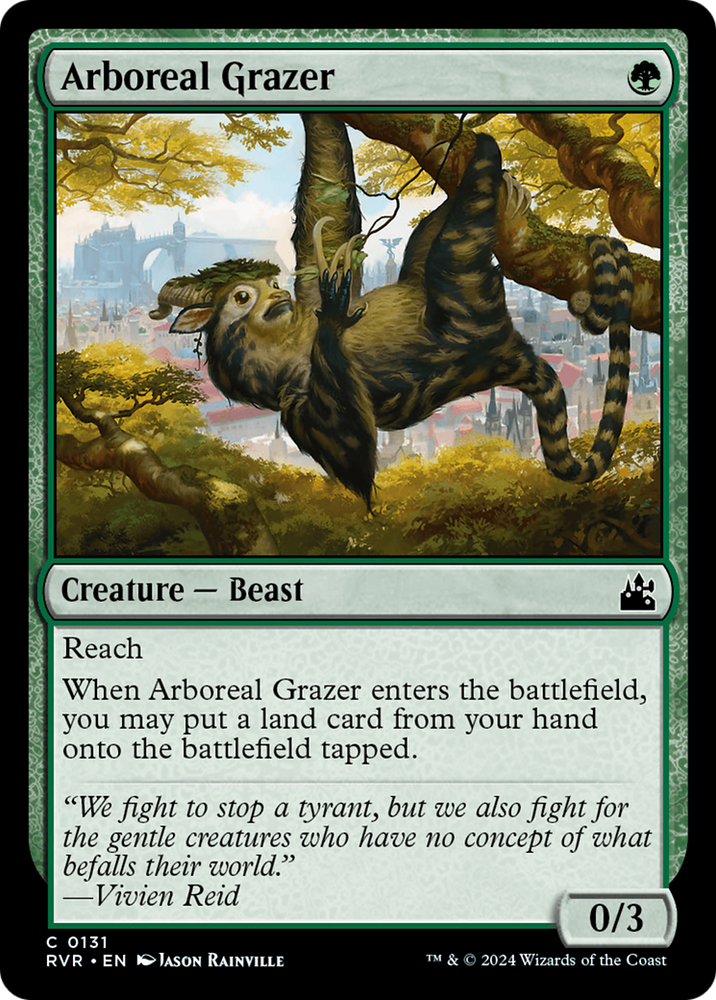 Arboreal Grazer [Ravnica Remastered] 