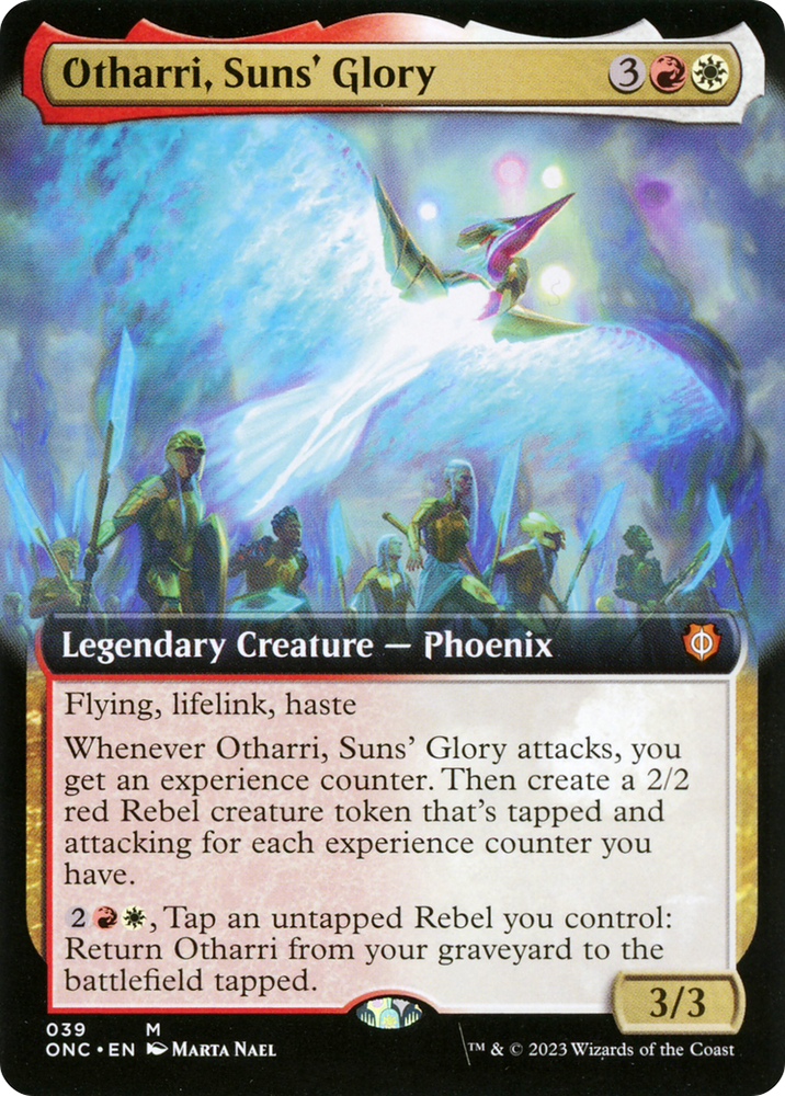 Otharri, Suns' Glory (Extended Art) [Phyrexia: All Will Be One Commander] 