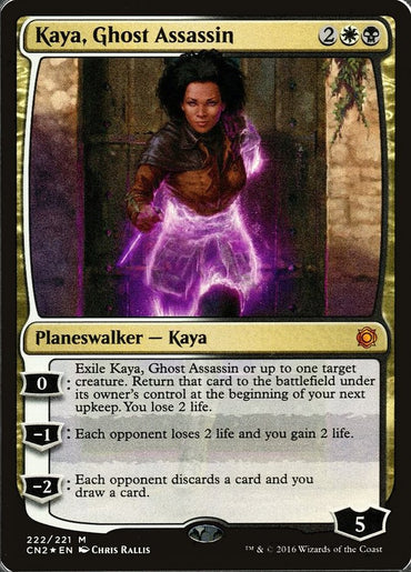 Kaya, Ghost Assassin (222/221) [Conspiracy: Take the Crown] 