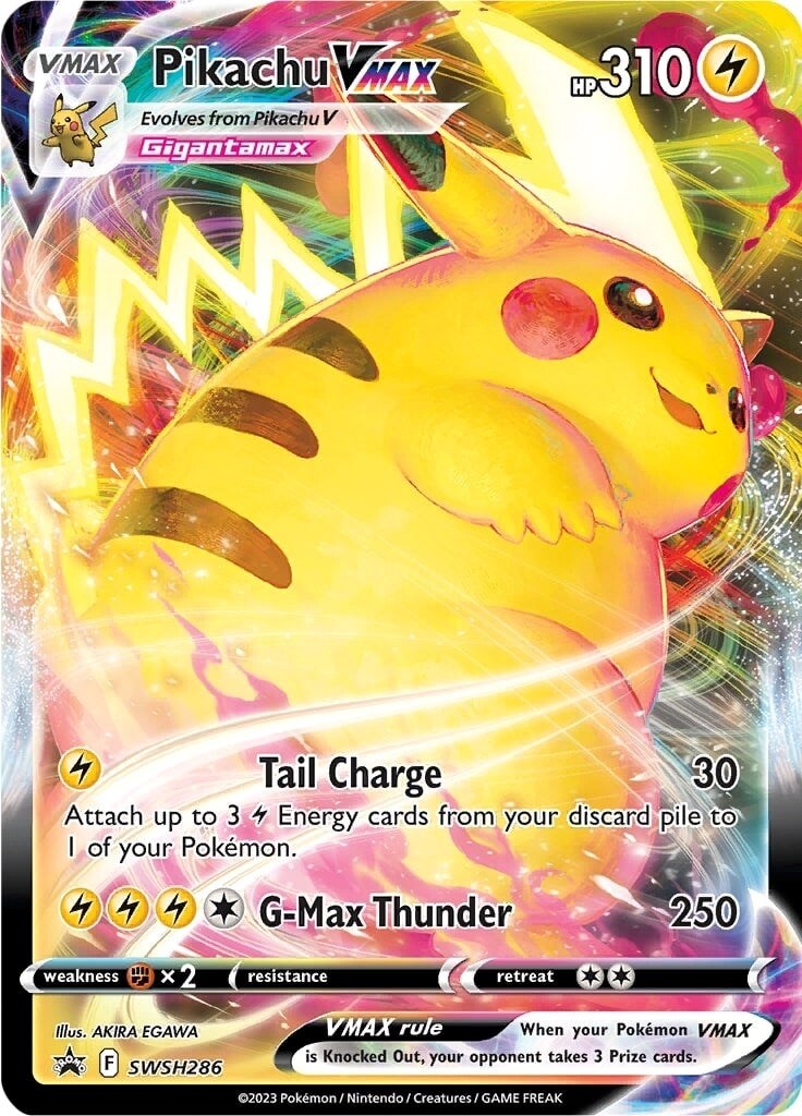 Pikachu VMAX (SWSH286) (Jumbo Card) [Sword & Shield: Black Star Promos] 