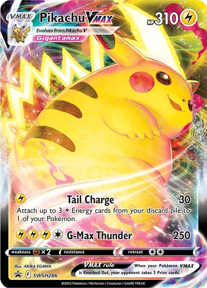 Pikachu VMAX (SWSH286) (Jumbo Card) [Sword &amp; Shield: Black Star Promos] 