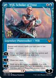 Rowan, Scholar of Sparks // Will, Scholar of Frost [Strixhaven: School of Mages Prerelease Promos] 