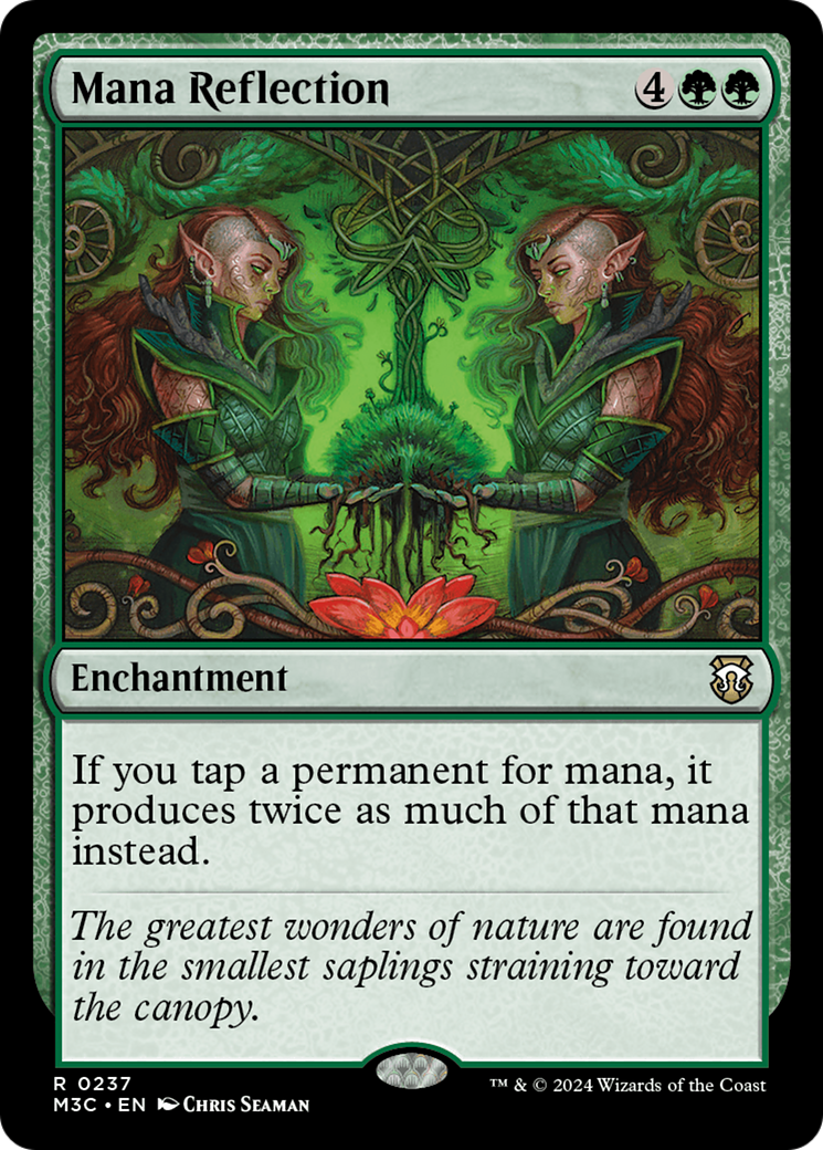 Mana Reflection (Ripple Foil) [Modern Horizons 3 Commander] 