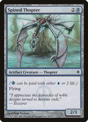 Spined Thopter [New Phyrexia] 