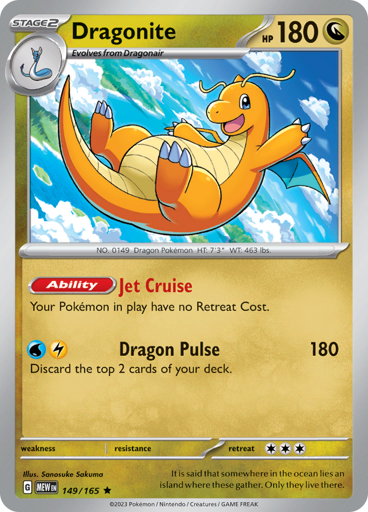 Dragonite (149/165) [Scarlet &amp; Violet: 151] 