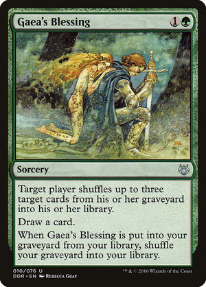 Gaea's Blessing [Duel Decks: Nissa vs. Ob Nixilis] 