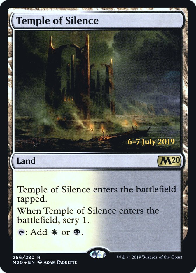 Temple of Silence [Core Set 2020 Prerelease Promos] 