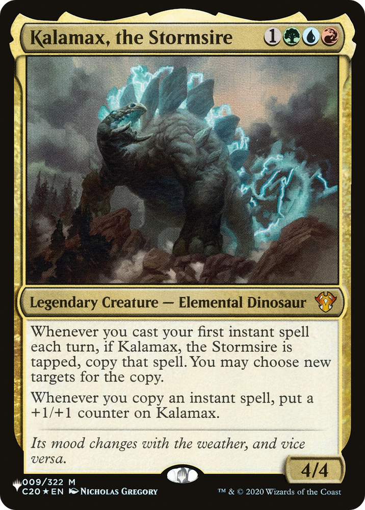 Kalamax, the Stormsire [The List] 