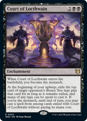 Court of Locthwain [Wilds of Eldraine Commander] 