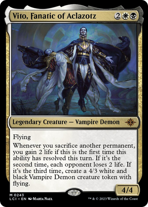 Vito, Fanatic of Aclazotz [The Lost Caverns of Ixalan] 