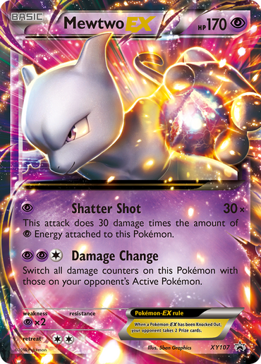 Mewtwo EX (XY107) [XY: Black Star Promos] 