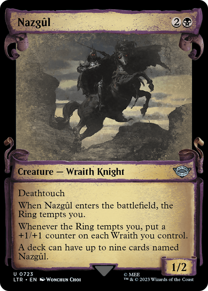 Nazgul (0723) [The Lord of the Rings: Tales of Middle-Earth Showcase Scrolls] 