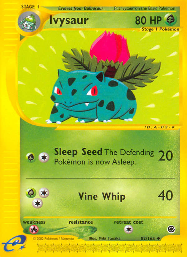 Ivysaur (82/165) [Expedition: Base Set] 