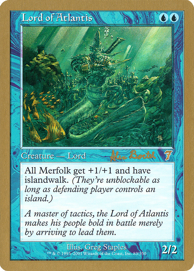 Lord of Atlantis (Alex Borteh) [World Championship Decks 2001] 