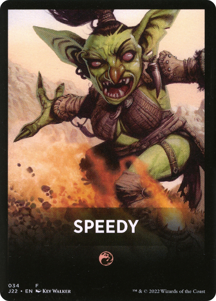 Speedy Theme Card [Jumpstart 2022 Front Cards] 