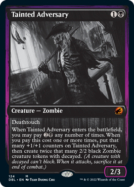 Tainted Adversary [Innistrad: Double Feature] 