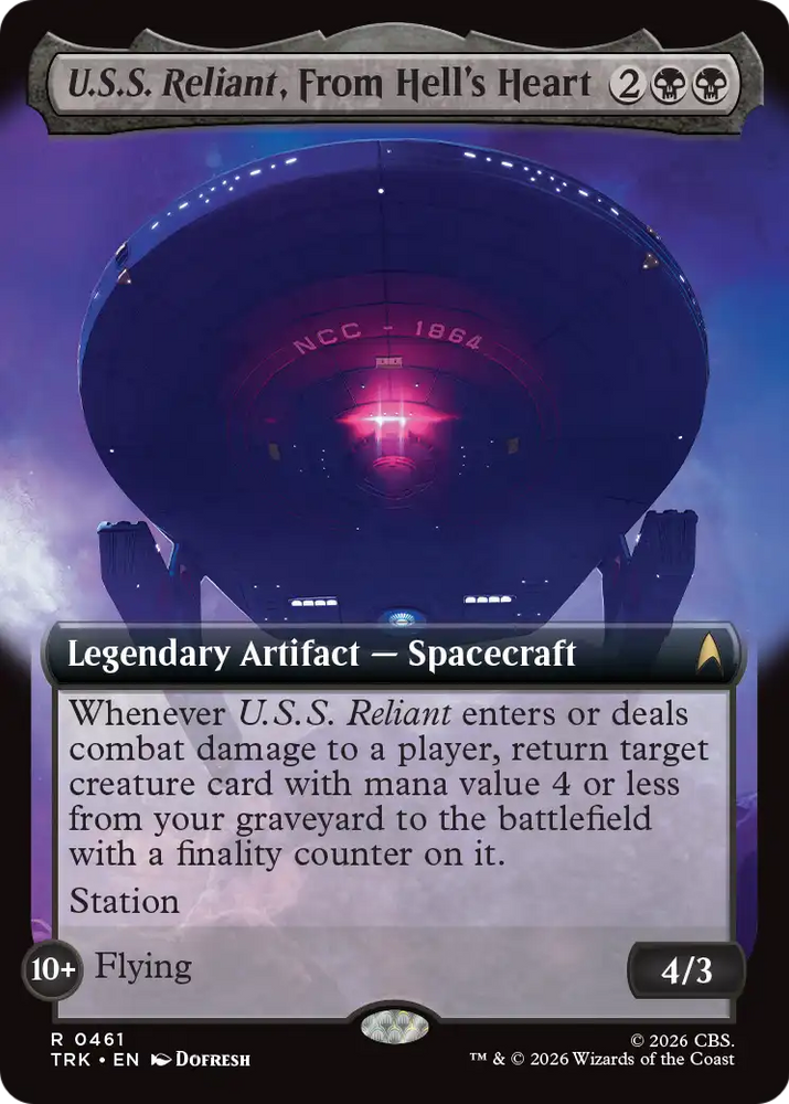 U.S.S. Reliant, From Hell's Heart (Extended Art) [Star Trek]
