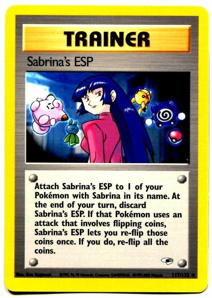 Sabrina's ESP (117/132) [Gym Heroes Unlimited] 