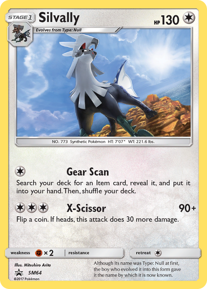 Silvally (SM64) [Sun &amp; Moon: Black Star Promos] 