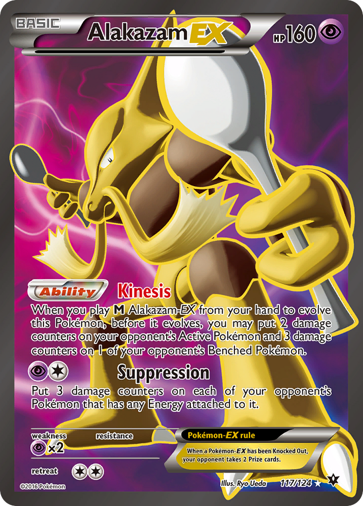 Alakazam EX (117/124) [XY: Fates Collide] 