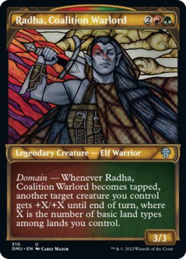 Radha, Coalition Warlord (Showcase) [Dominaria United] 