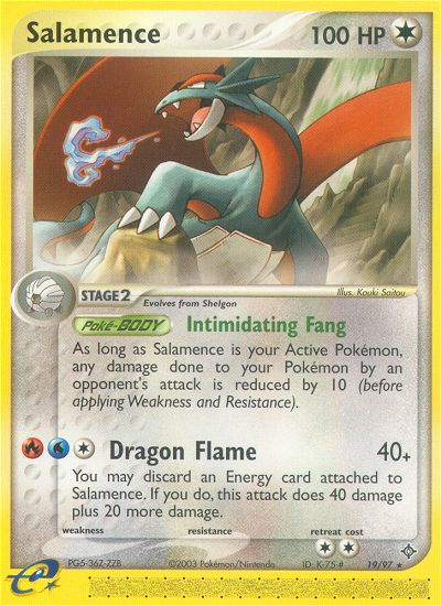 Salamence (19/97) [EX: Dragon] 