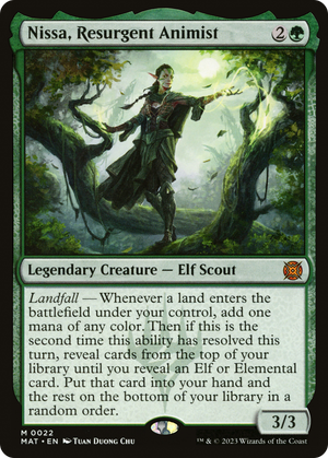 Nissa, Resurgent Animist [March of the Machine: The Aftermath] 