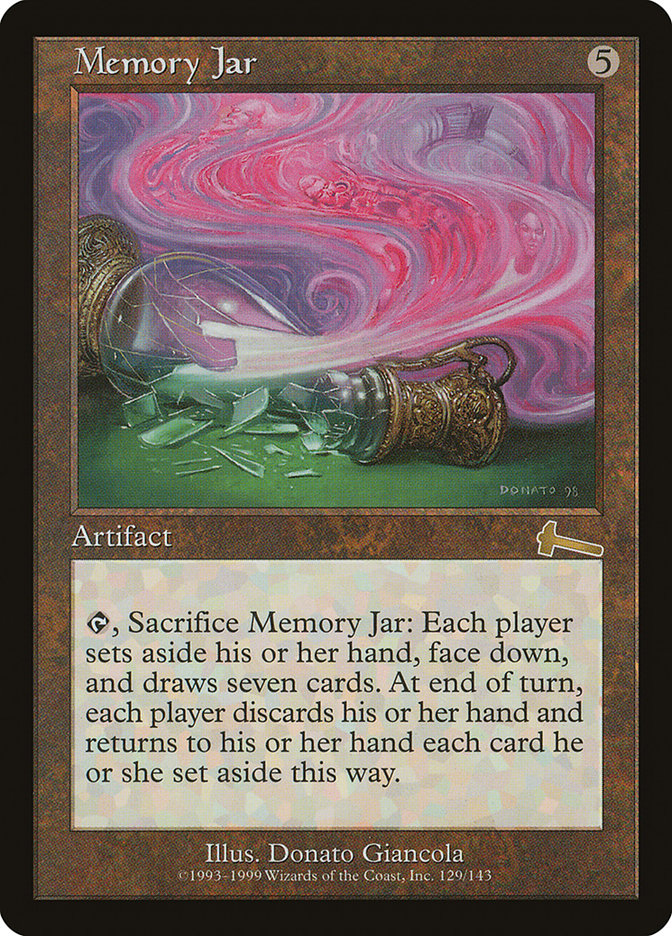 Memory Jar [Urza's Legacy] 