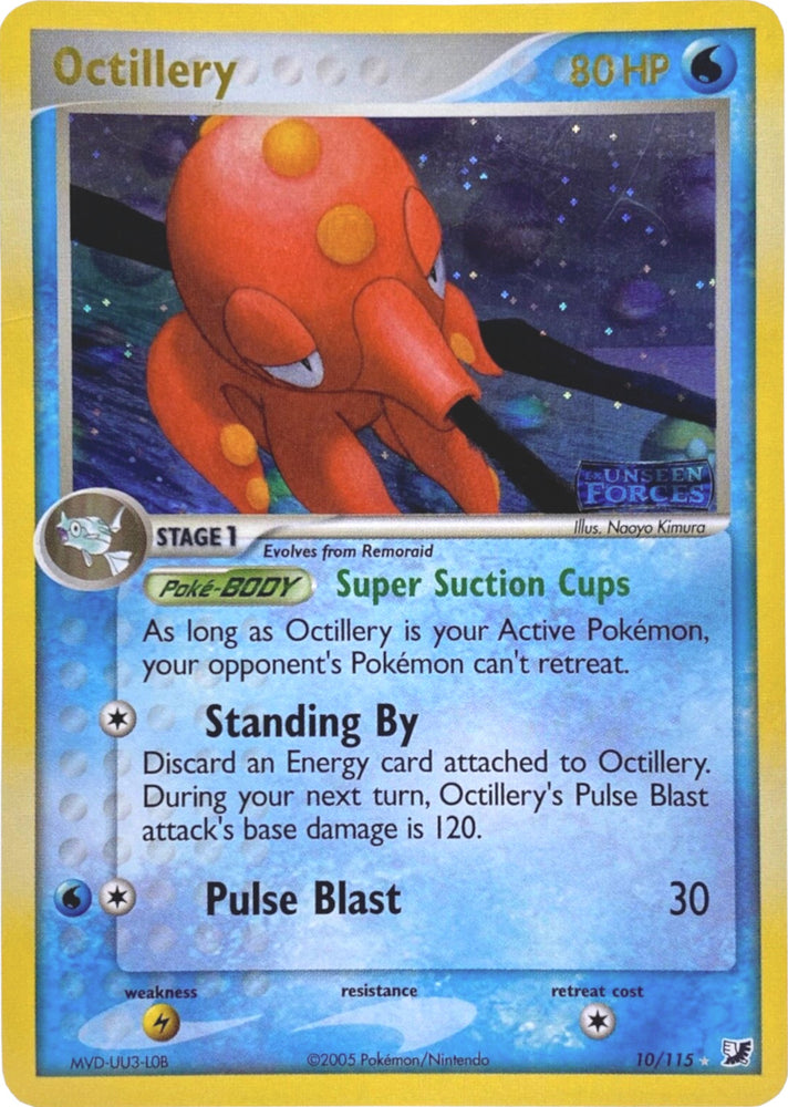 Octillery (10/115) (Stamped) [EX: Unseen Forces] 