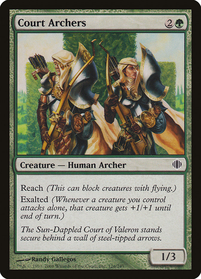 Court Archers [Shards of Alara] 