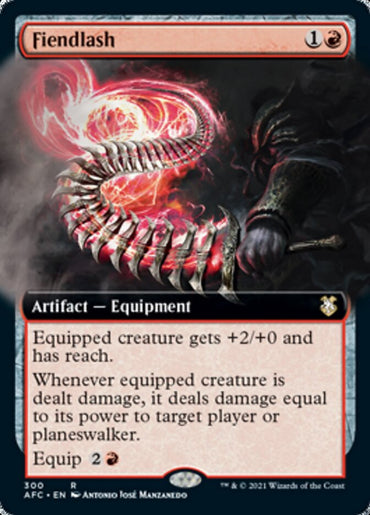 Fiendlash (Extended Art) [Dungeons &amp; Dragons: Adventures in the Forgotten Realms Commander] 