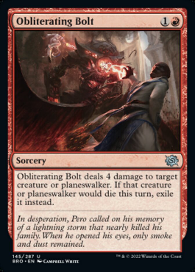 Obliterating Bolt [The Brothers' War] 