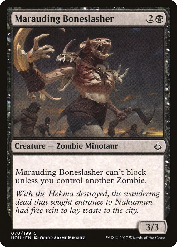 Marauding Boneslasher [Hour of Devastation] 