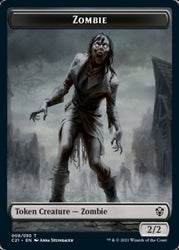 Zombie // Spirit Double-Sided Token [Order 2021 Tokens] 