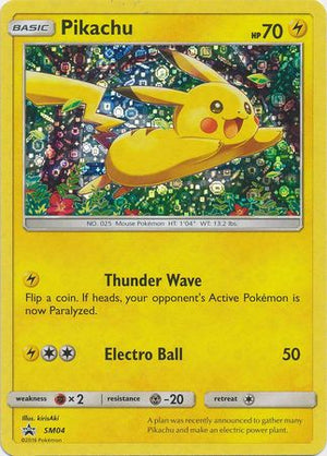 Pikachu (SM04) (General Mills Promo) [Sun &amp; Moon: Black Star Promos] 