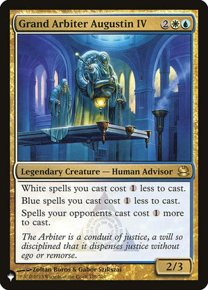Grand Arbiter Augustine IV [The List] 