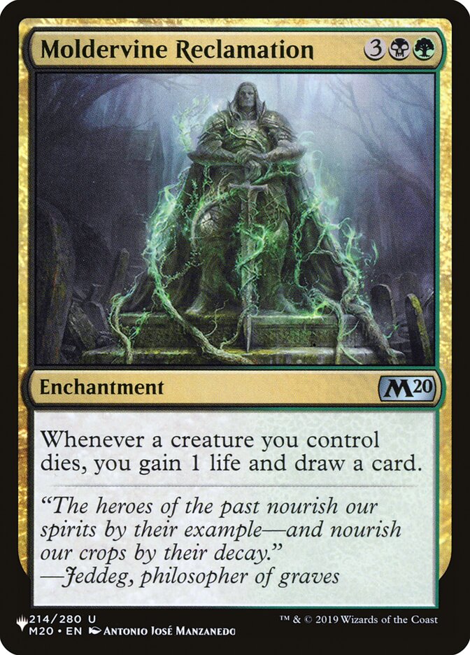 Moldervine Reclamation [The List] 