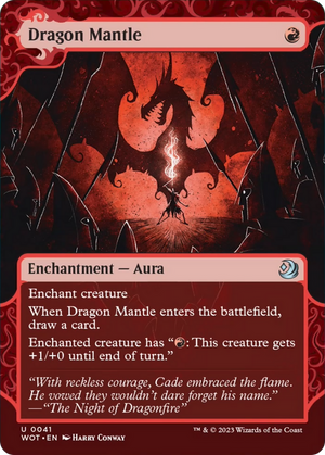 Dragon Mantle [Wilds of Eldraine: Enchanting Tales] 