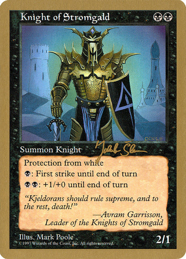 Knight of Stromgald (Jakub Slemr) [World Championship Decks 1997] 