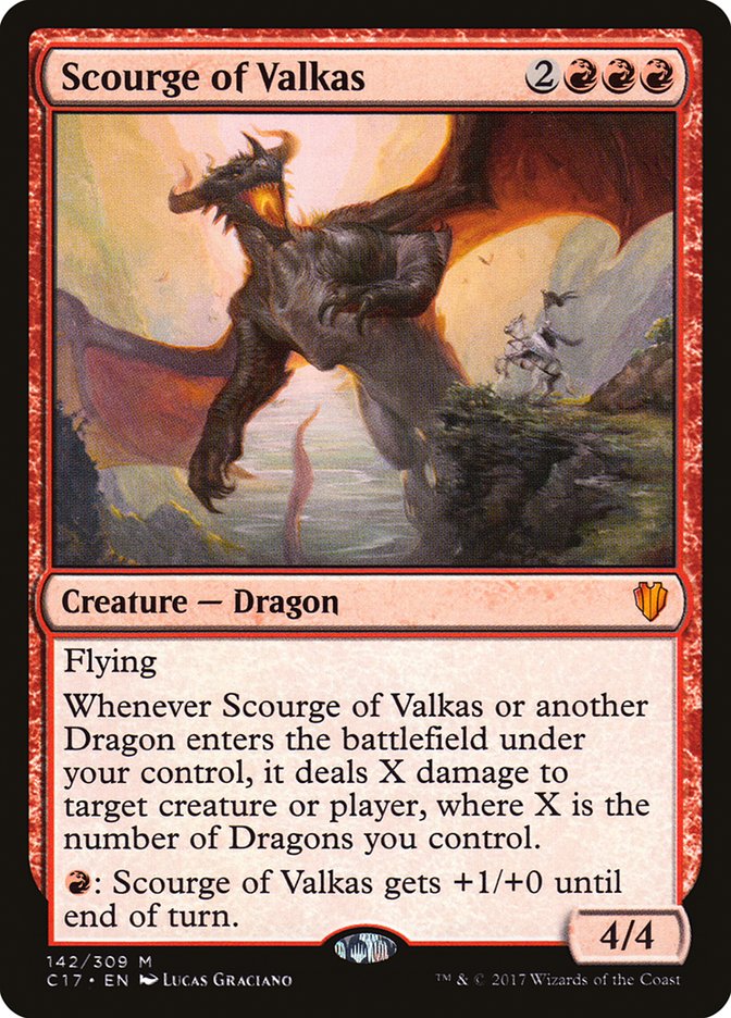 Scourge of Valkas [Commander 2017] 