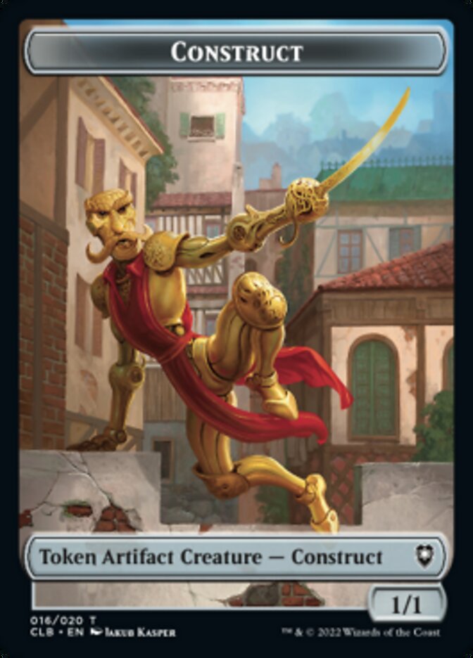 Construct Token [Commander Legends: Battle for Baldur's Gate Tokens] 