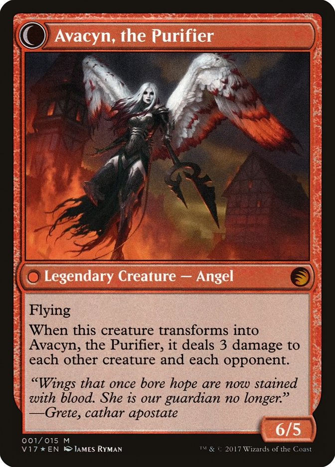 Archangel Avacyn // Avacyn, the Purifier [From the Vault: Transform]