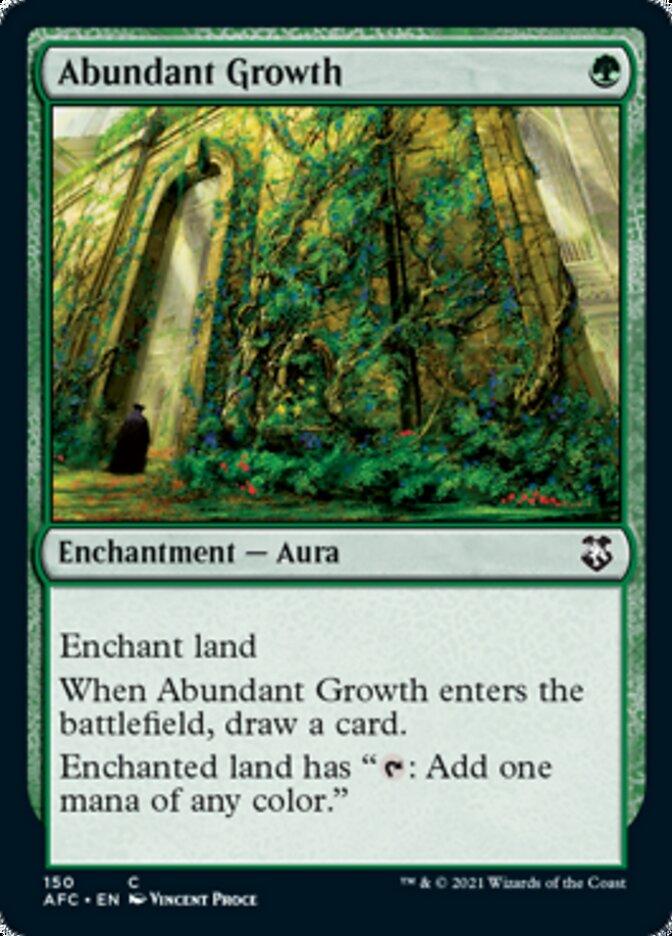 Abundant Growth [Dungeons &amp; Dragons: Adventures in the Forgotten Realms Commander] 