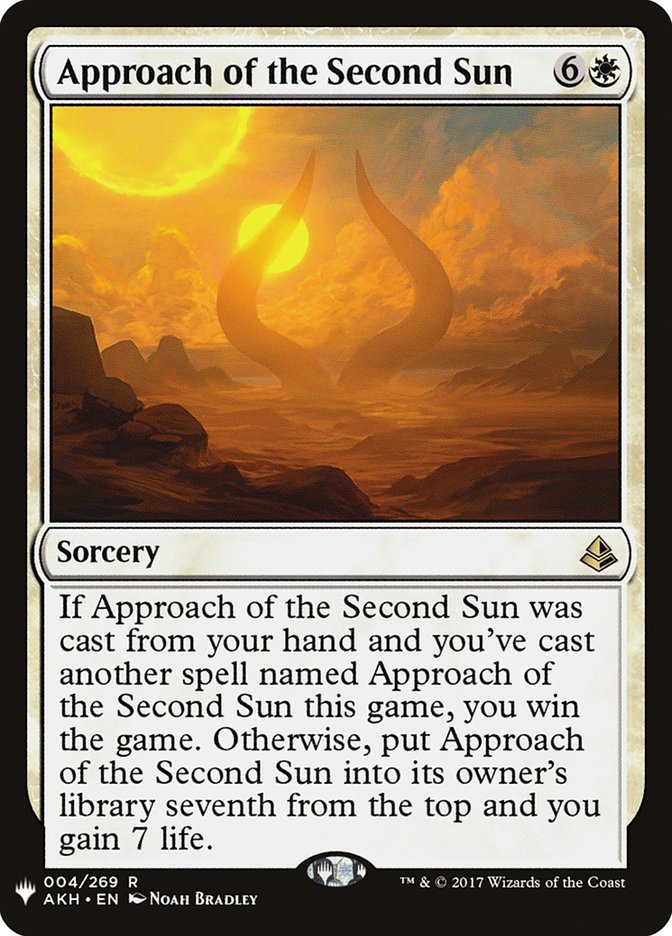 Approach of the Second Sun [Mystery Booster] 