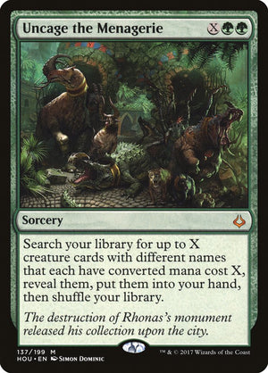 Uncage the Menagerie [Hour of Devastation] 