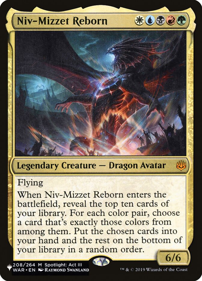 Niv-Mizzet Reborn [The List] 