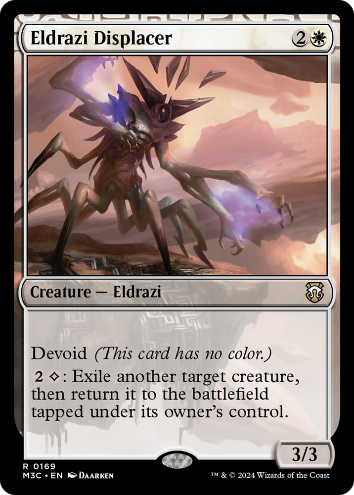 Eldrazi Displacer (Ripple Foil) [Modern Horizons 3 Commander] 